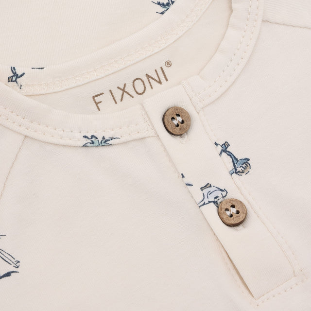 Scooter Print Romper