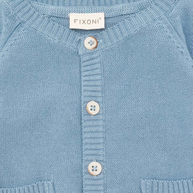 Fixoni Knit Cardigan - Blue