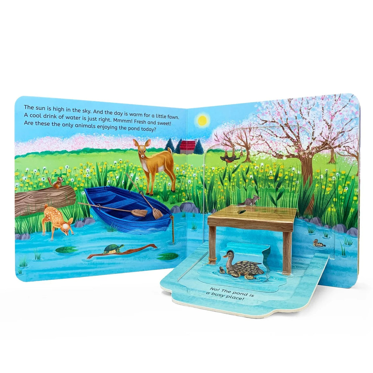 Pop-Up Surprise Spring In The Forest Board Book – Lift The flap