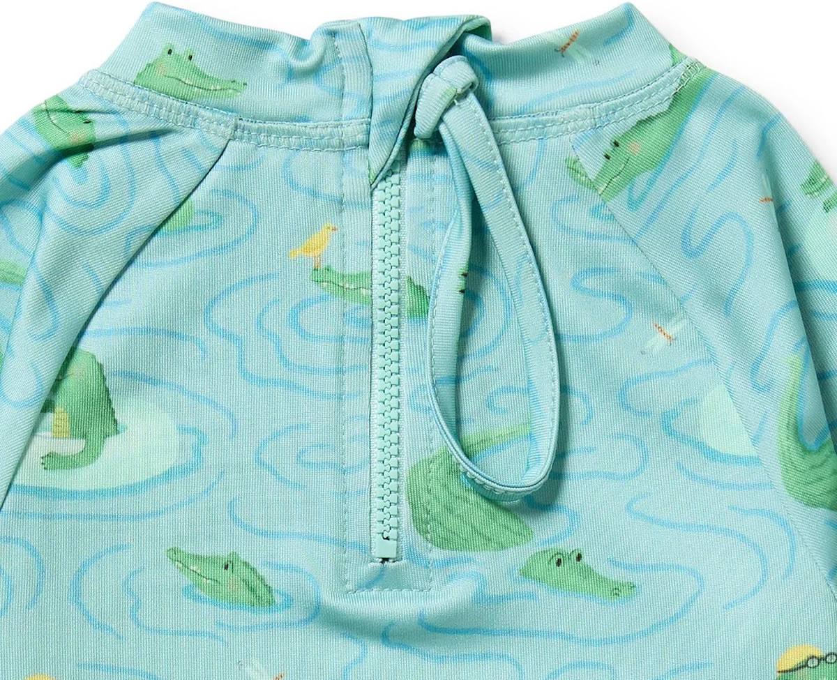 Sunny Scales One Piece - Boyleg Swimsuit