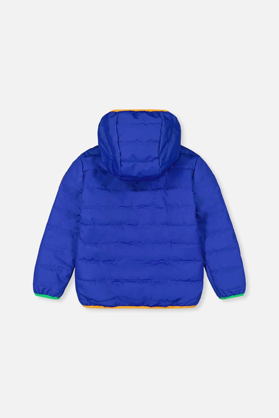 quilted mid-season jacket royal blue