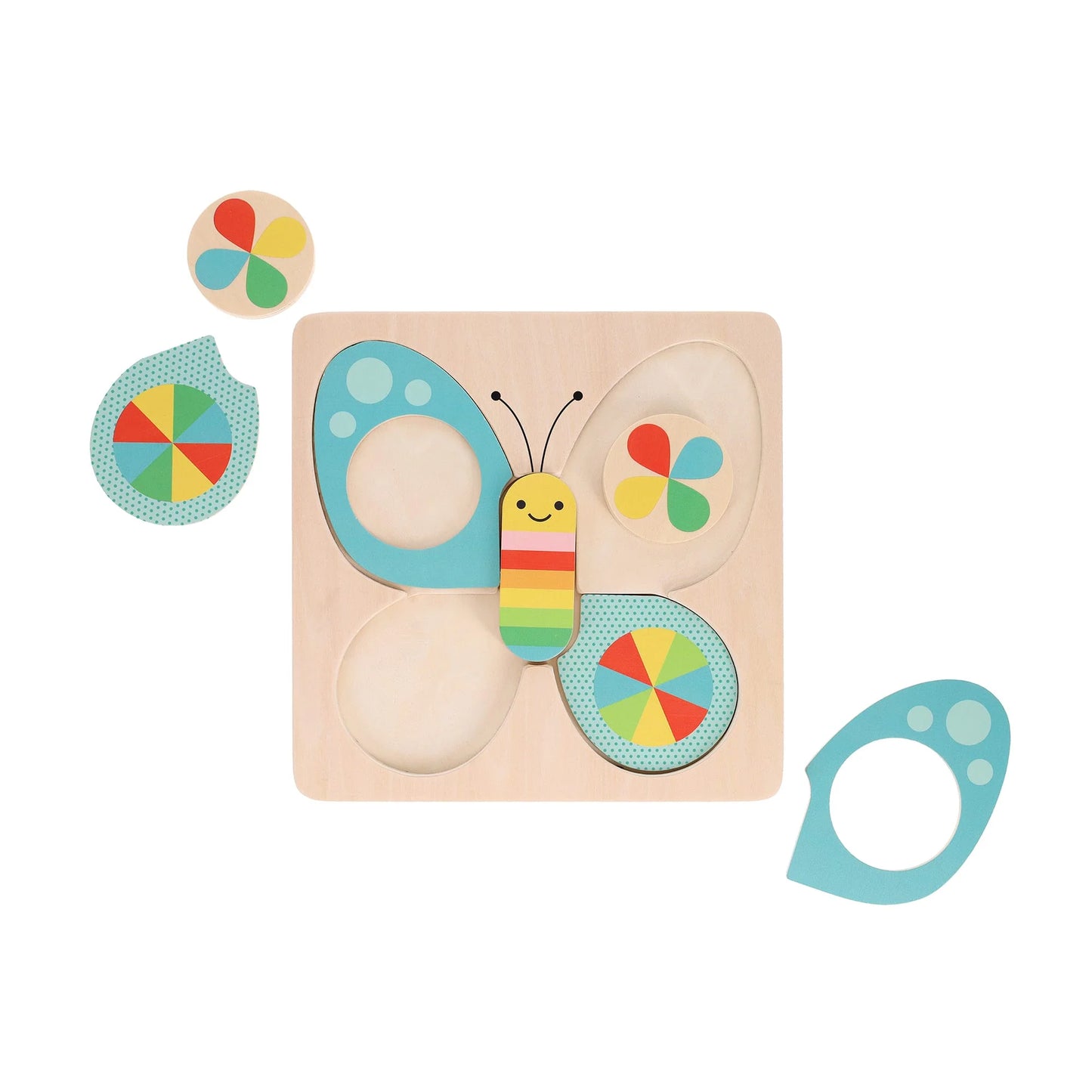 Little Butterfly Chunky Wooden Puzzle