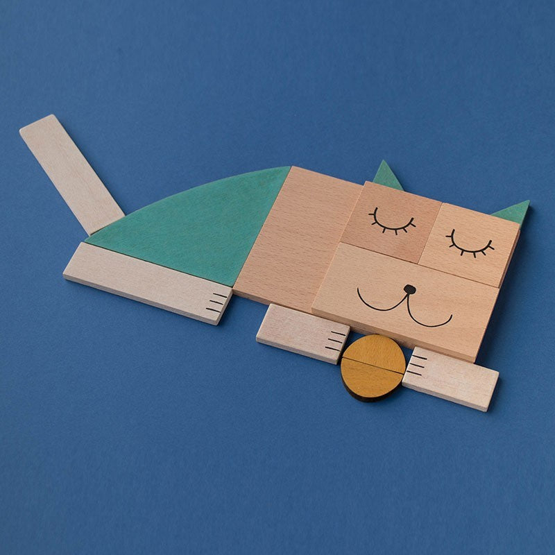 Wooden Toy - THE FOX & THE MOUSE