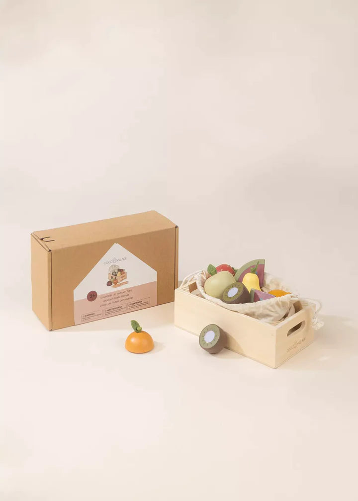 Wooden Fruit Playset
