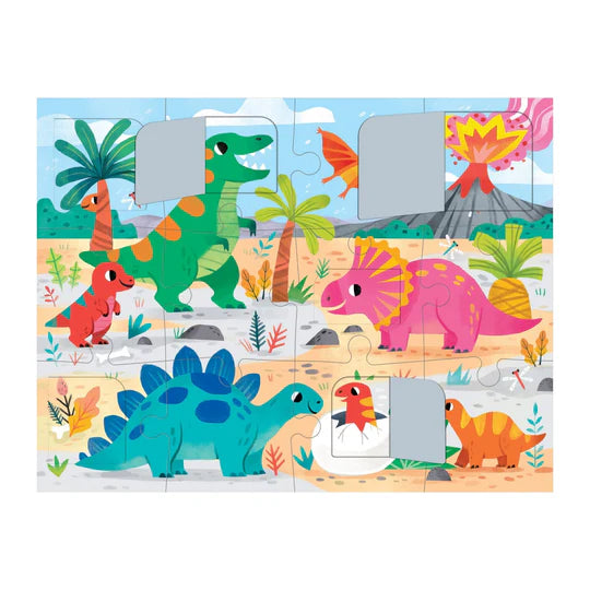 Dino Park 12 Piece Lift the Flap Puzzle
