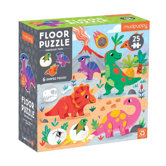 25 Piece Floor Puzzle with Shaped Pieces