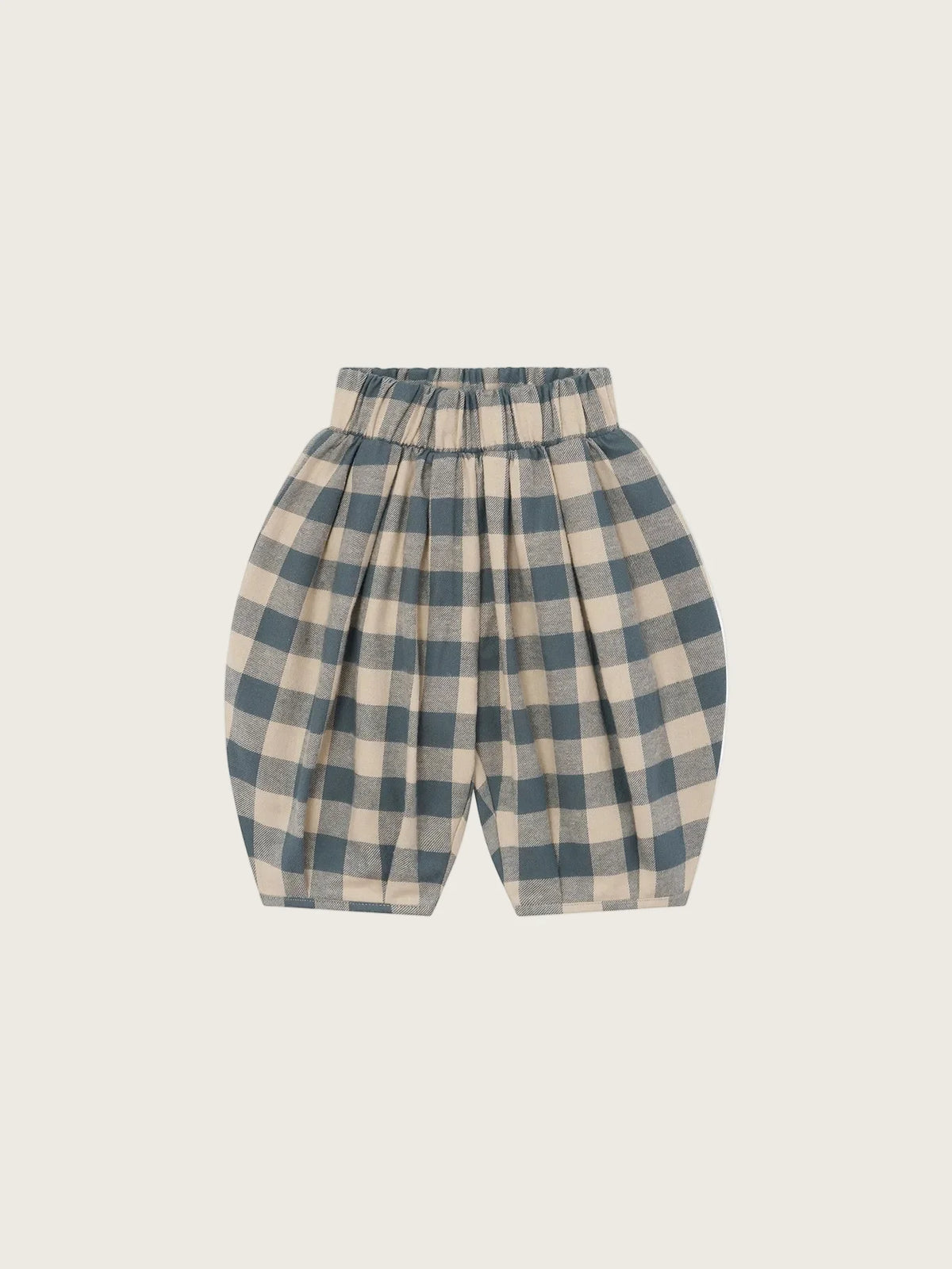 FOG BLUE GINGHAM LODGE PANTS