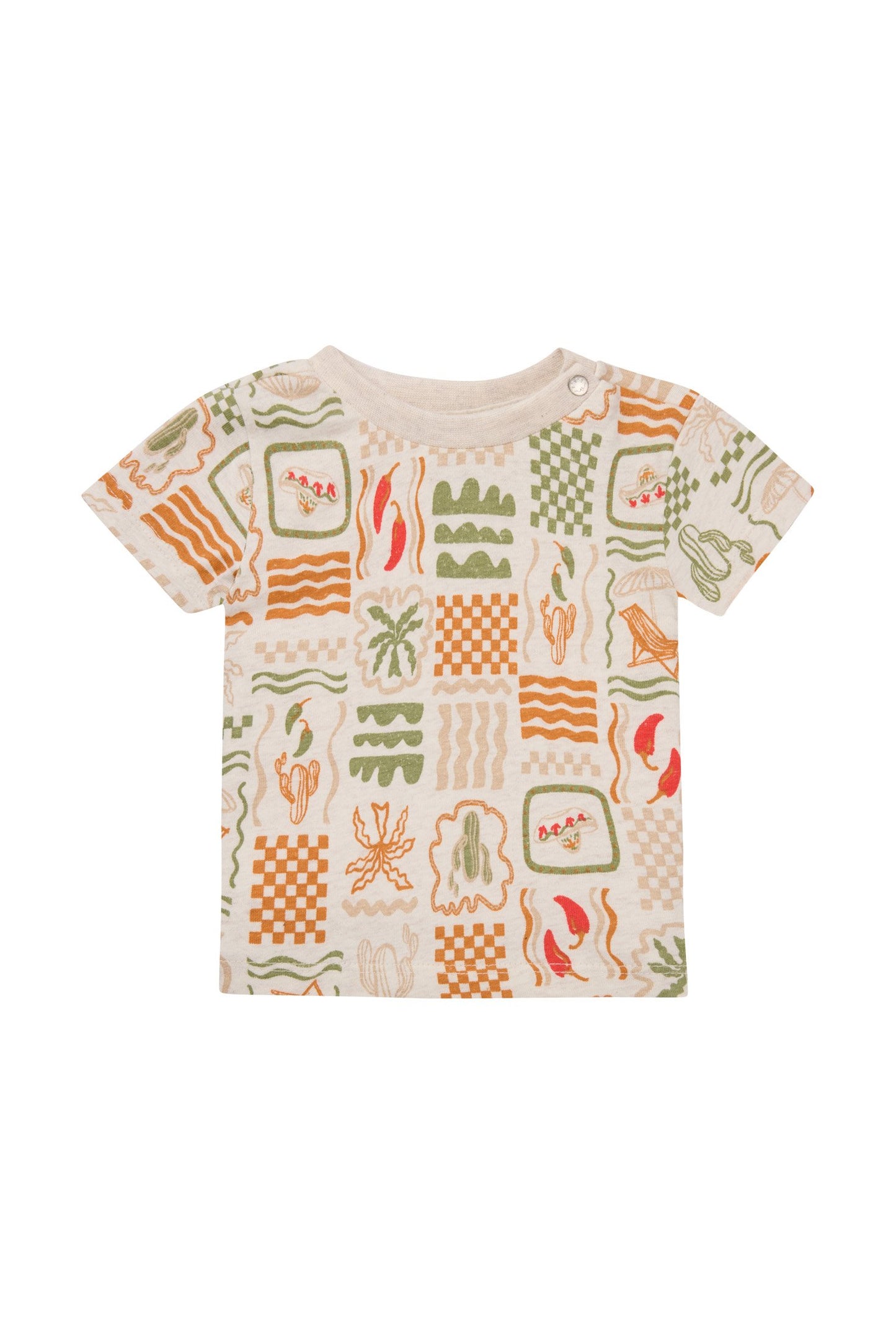 Okazaki Short Sleeve Tee - Tropical Oasis