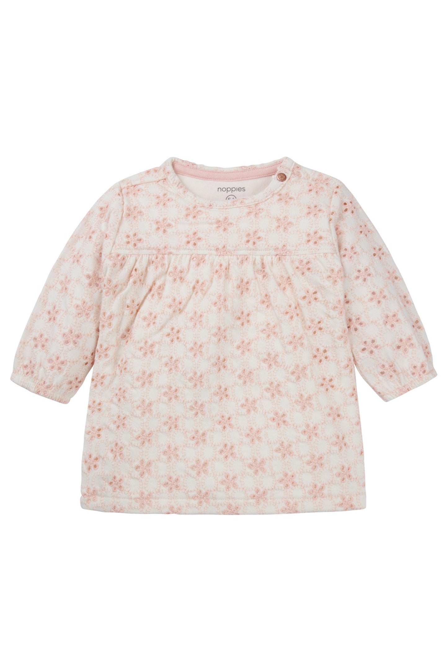 Miles Long Sleeve Dress - Whisper White