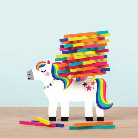 Pony Pile Up! Wooden Balancing Game