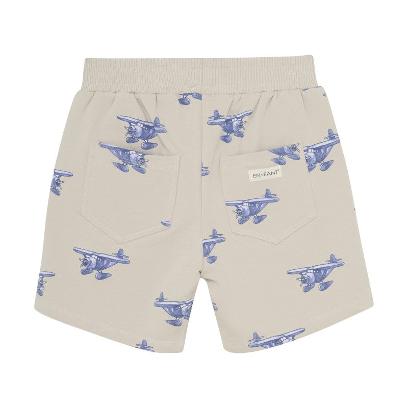 Sweat Shorts - French Oak Airplanes