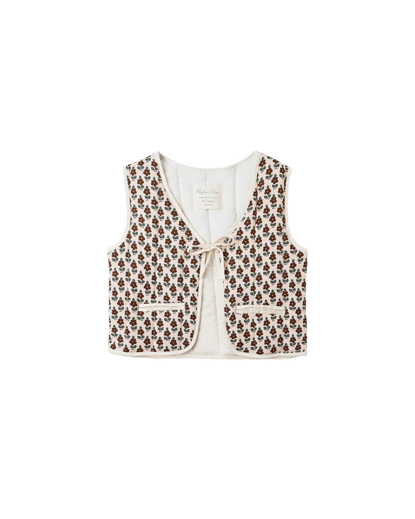 Quilted Vest - Harvest Floral