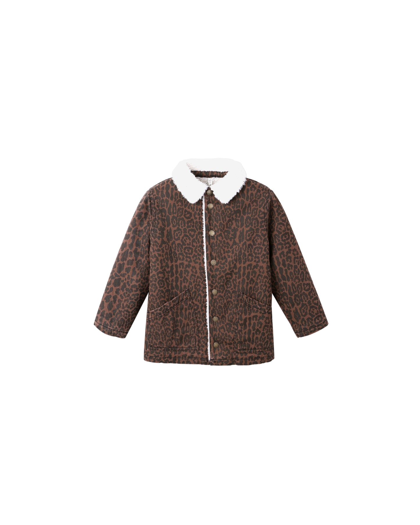 Long Chore Coat - Leopard