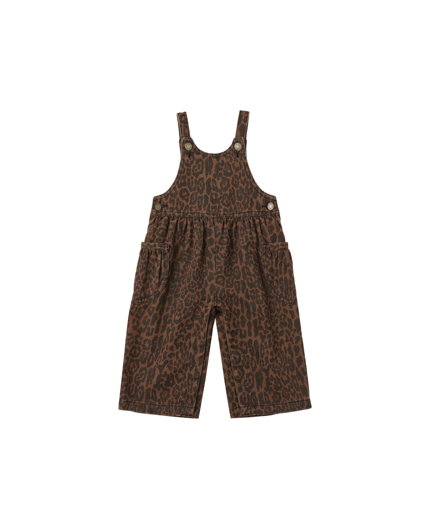 Wide Leg Overall - Leopard