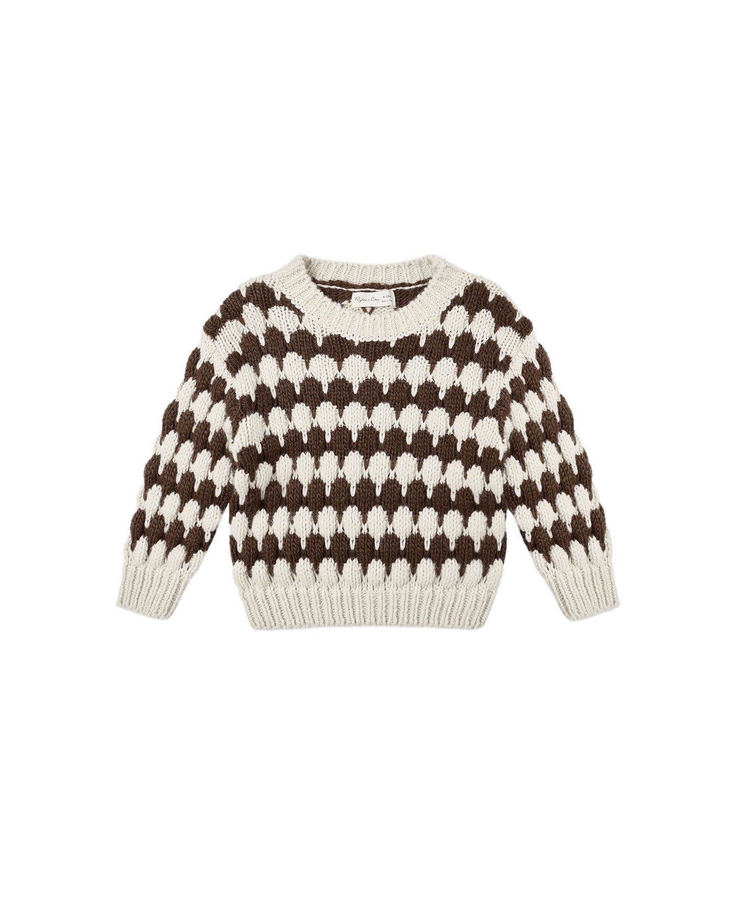 Shiloh Sweater - Brown Stripe