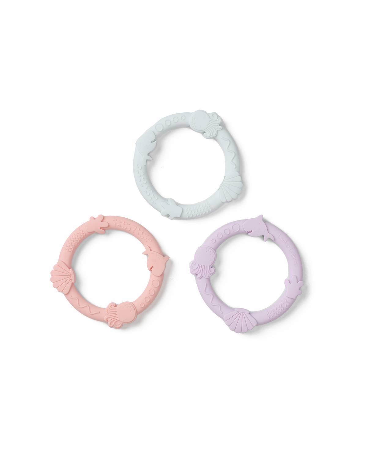 Wild Teething Ring Set