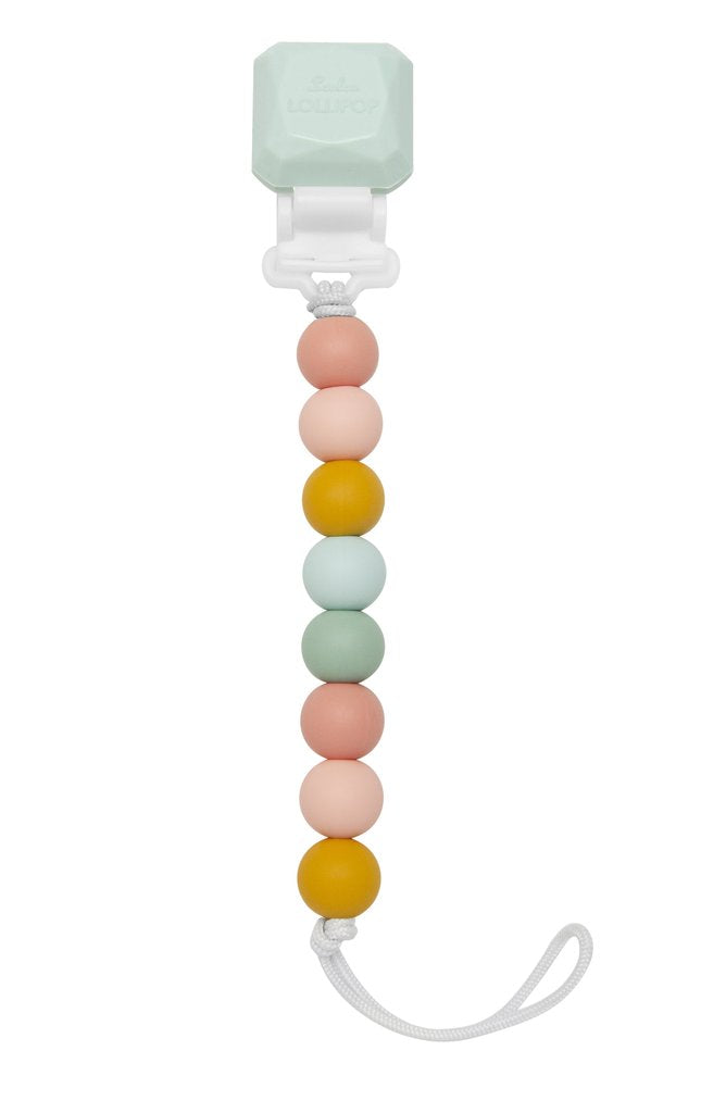 Lolli Gem Silicone Pacifier Clip