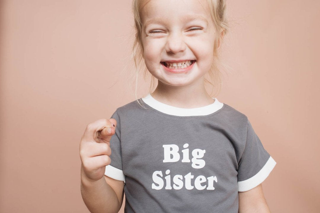 Big Sister Ringer Tee