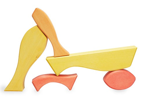 Wooden Stacking Mountain