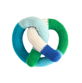 Knit Rattle - Pretzel