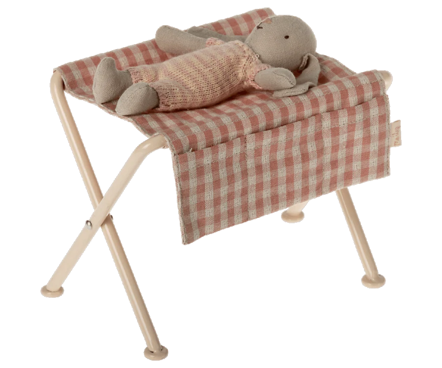 Micro Nursery Table - Plaid