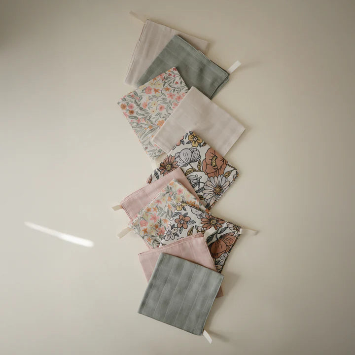 Muslin Cotton Washcloth 5-Pack
