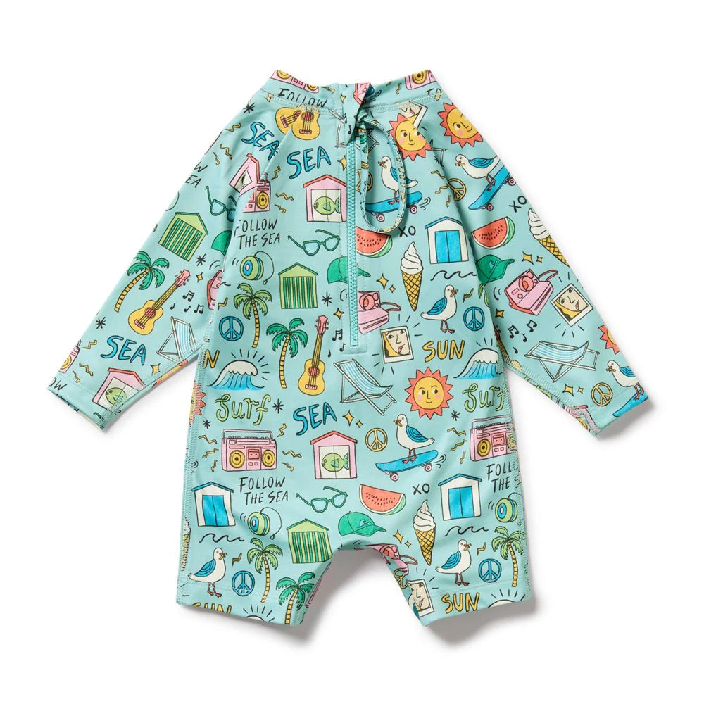 Sun Surf & Sea One Piece -Boyleg Swimsuit