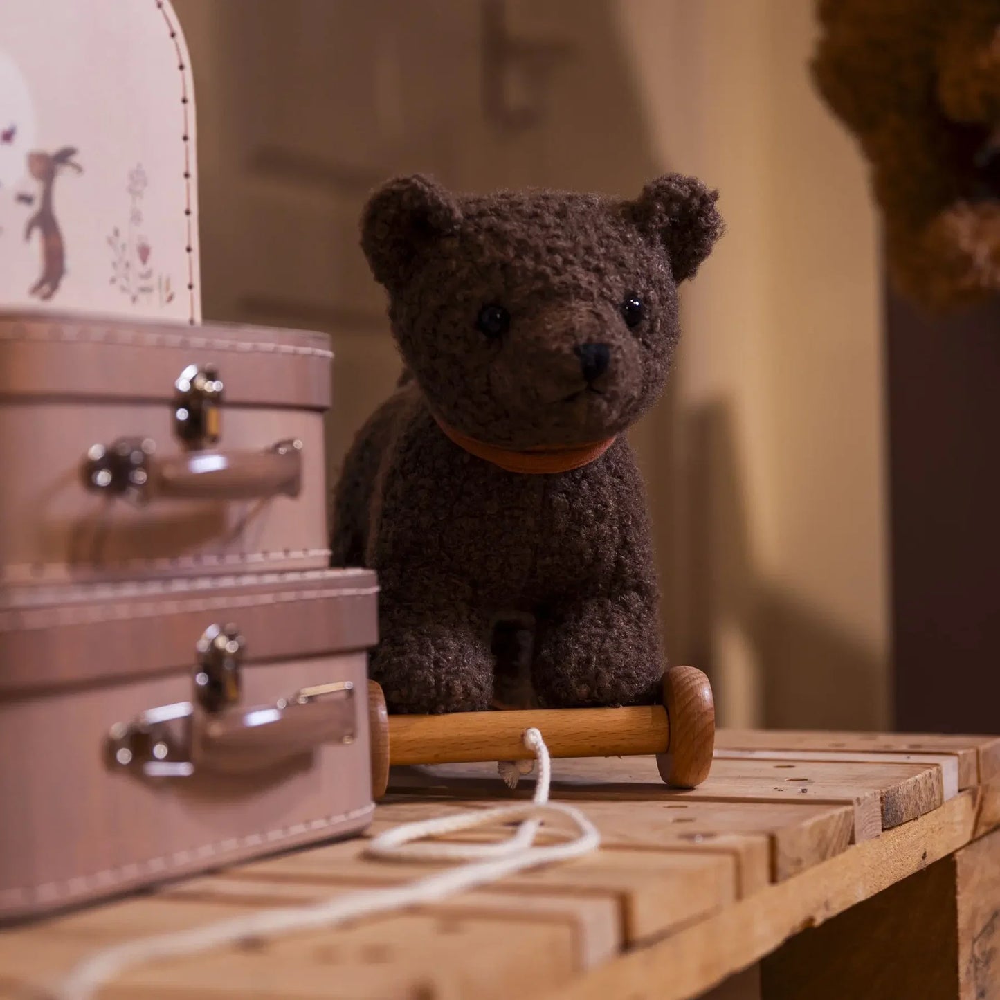 Raoul the Pull-Along Bear