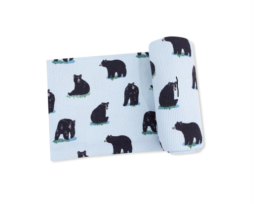 Waffle Knit Thermal Swaddle