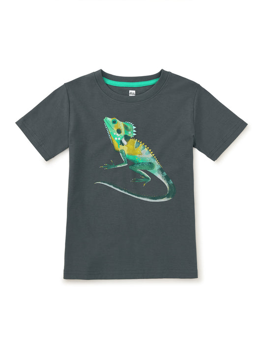 Sun Lizard Graphic Tee - Pepper