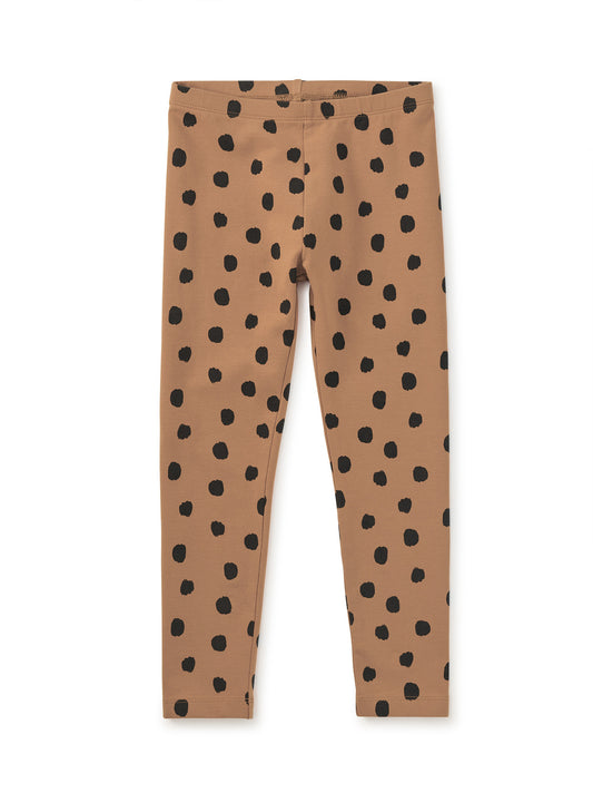 Printed Leggings - Leopard Dots