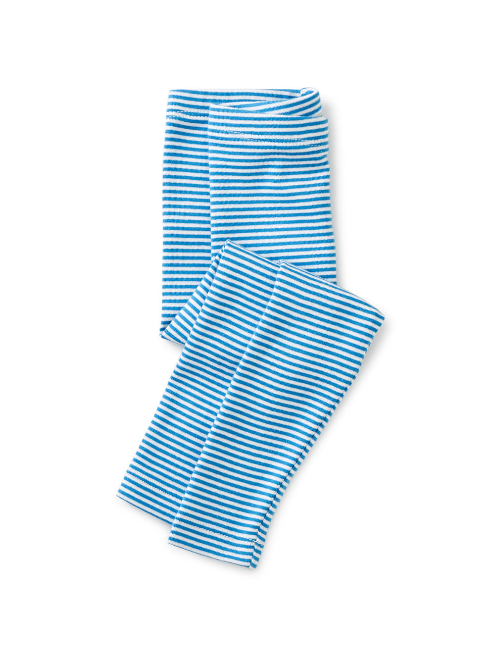 Striped Baby Leggings - Blue Aster