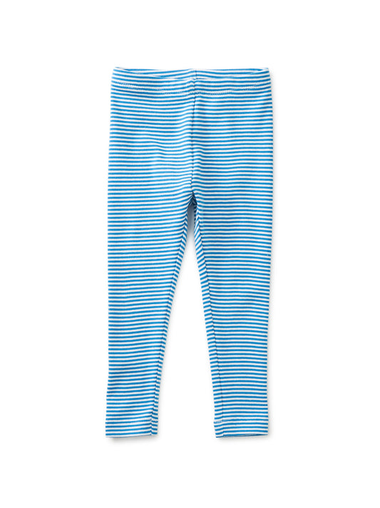 Striped Baby Leggings - Blue Aster