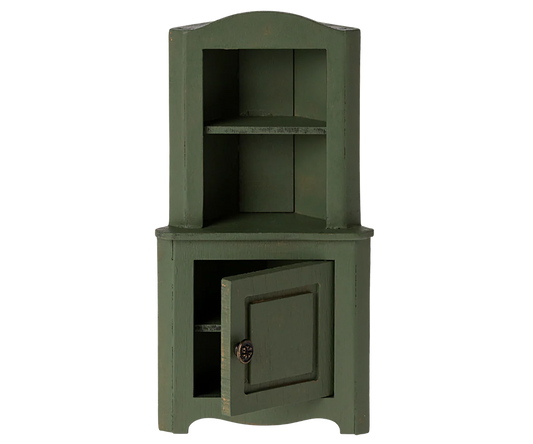 Corner Cabinet for Mouse - Dark Green