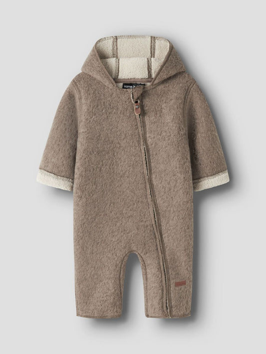 HOODED ONE-PIECE SUIT
