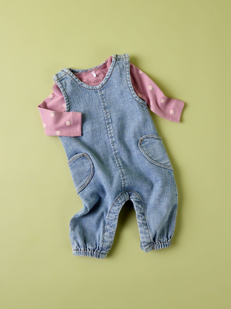 Emmaline Loose Denim Suit