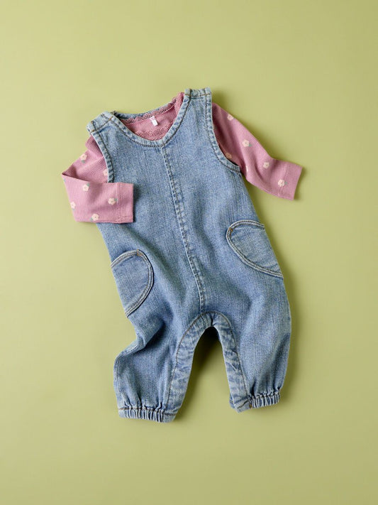 Emmaline Loose Denim Suit