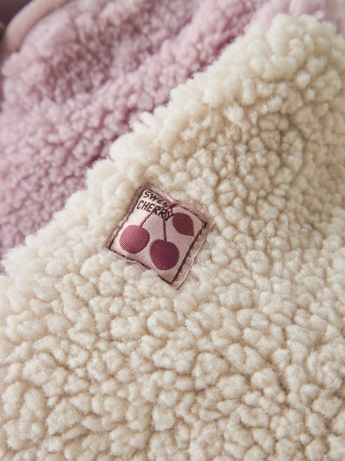 Macey Teddy Jacket - Violet Ice
