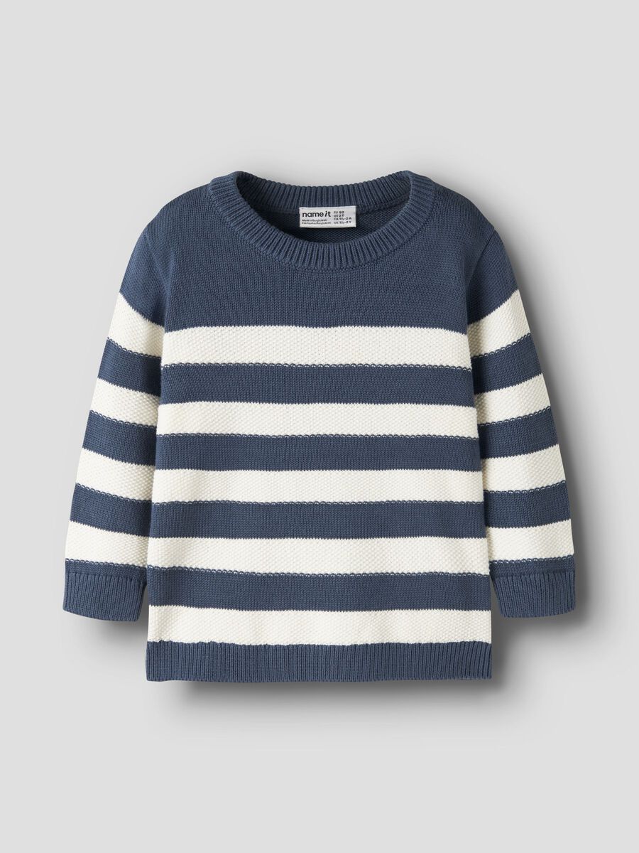 ORGANIC COTTON KNITTED PULLOVER