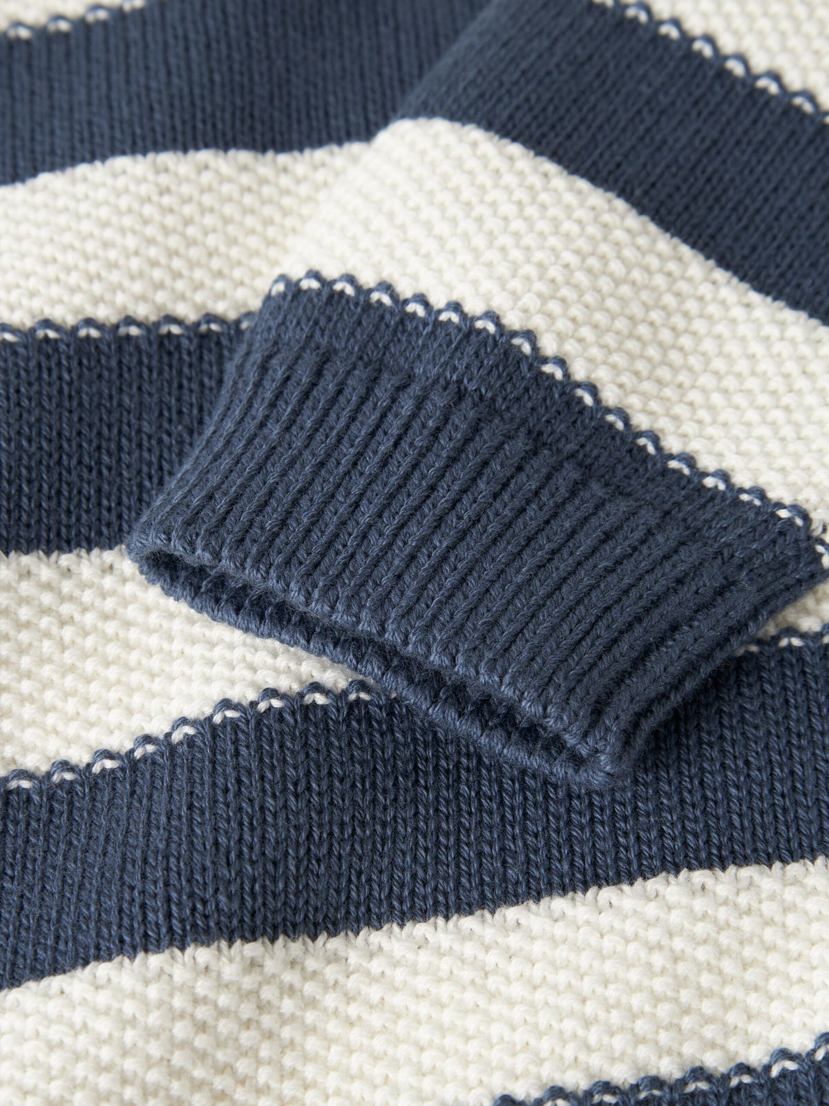 ORGANIC COTTON KNITTED PULLOVER