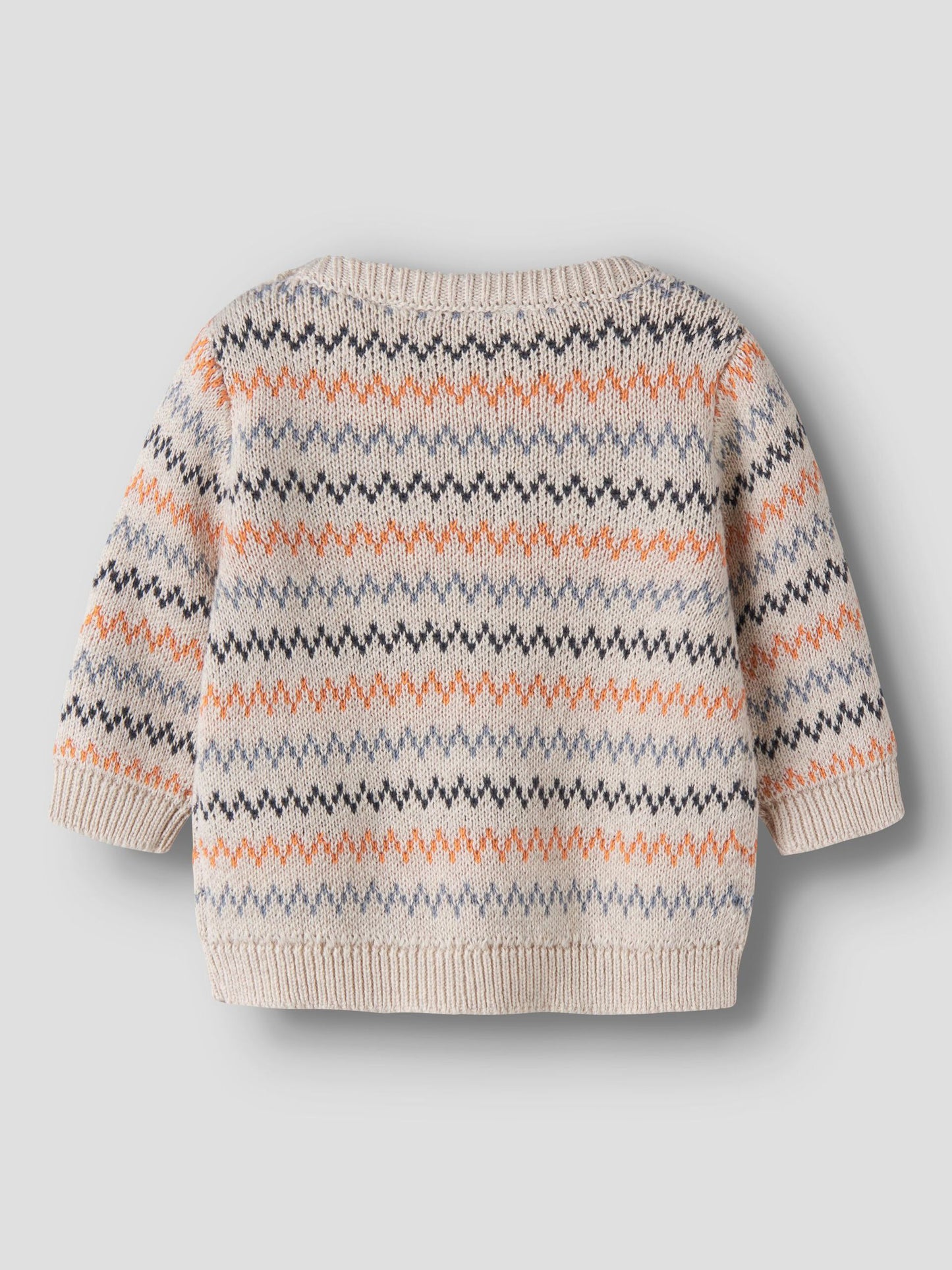 ORGANIC COTTON KNITTED PULLOVER