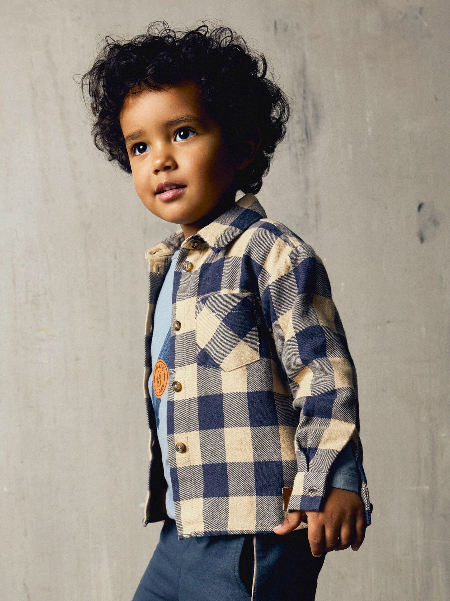 ORGANIC COTTON CHECKED SHIRT