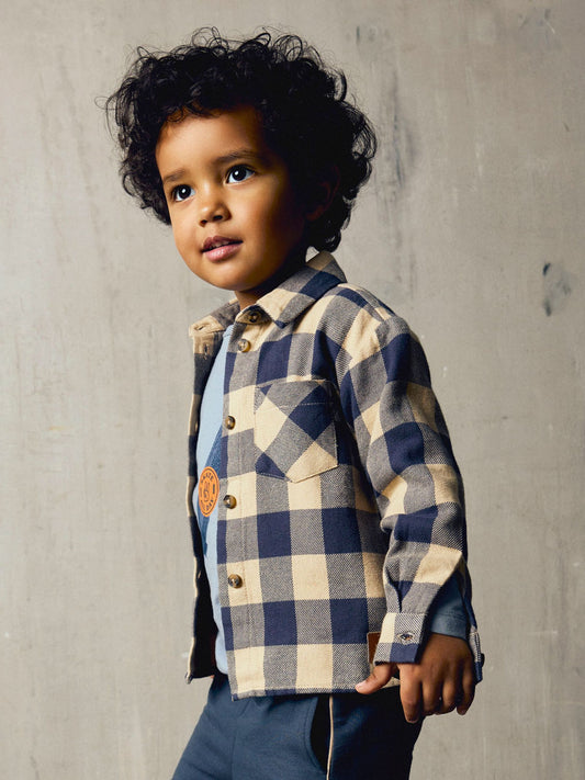 ORGANIC COTTON CHECKED SHIRT