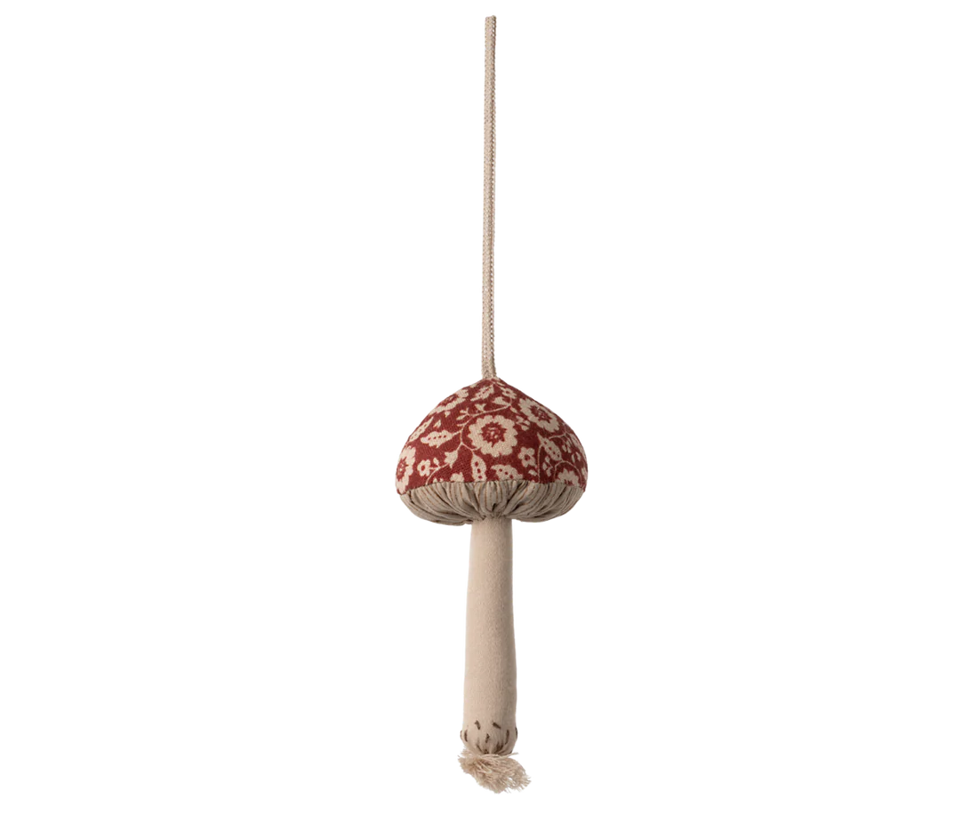 Mushroom Ornaments - Winter Flower