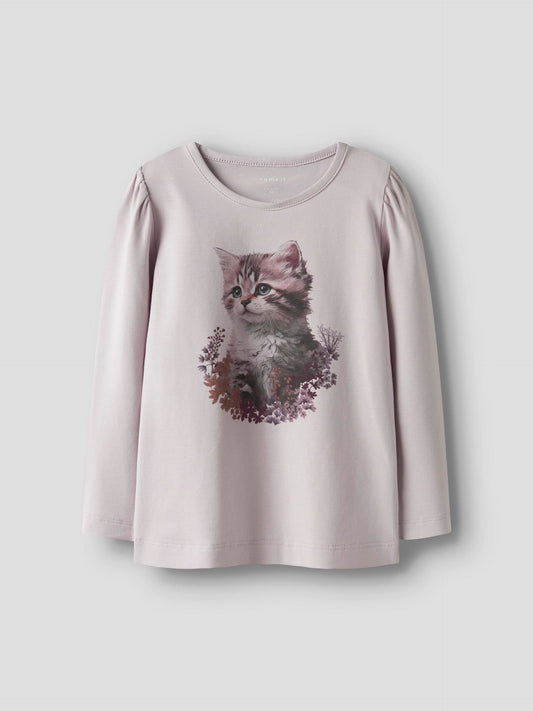 Organic Cotton Top - Lilac Marble