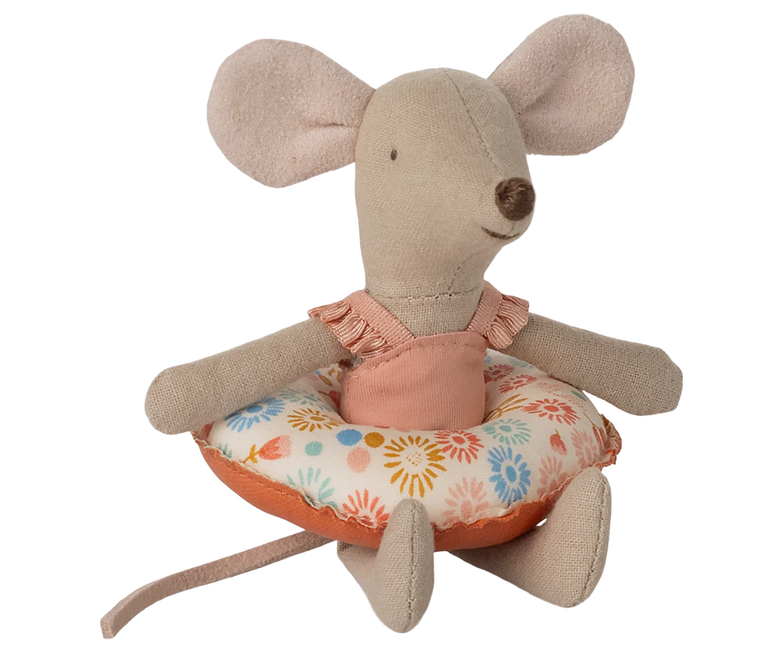Beach Mouse with Float - Little Sister
