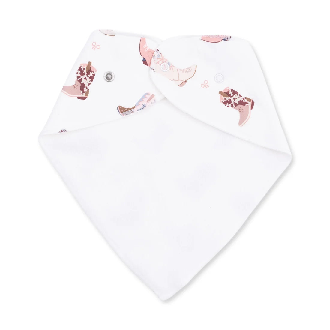 Bandana Bib- Buckarette Boots Boots