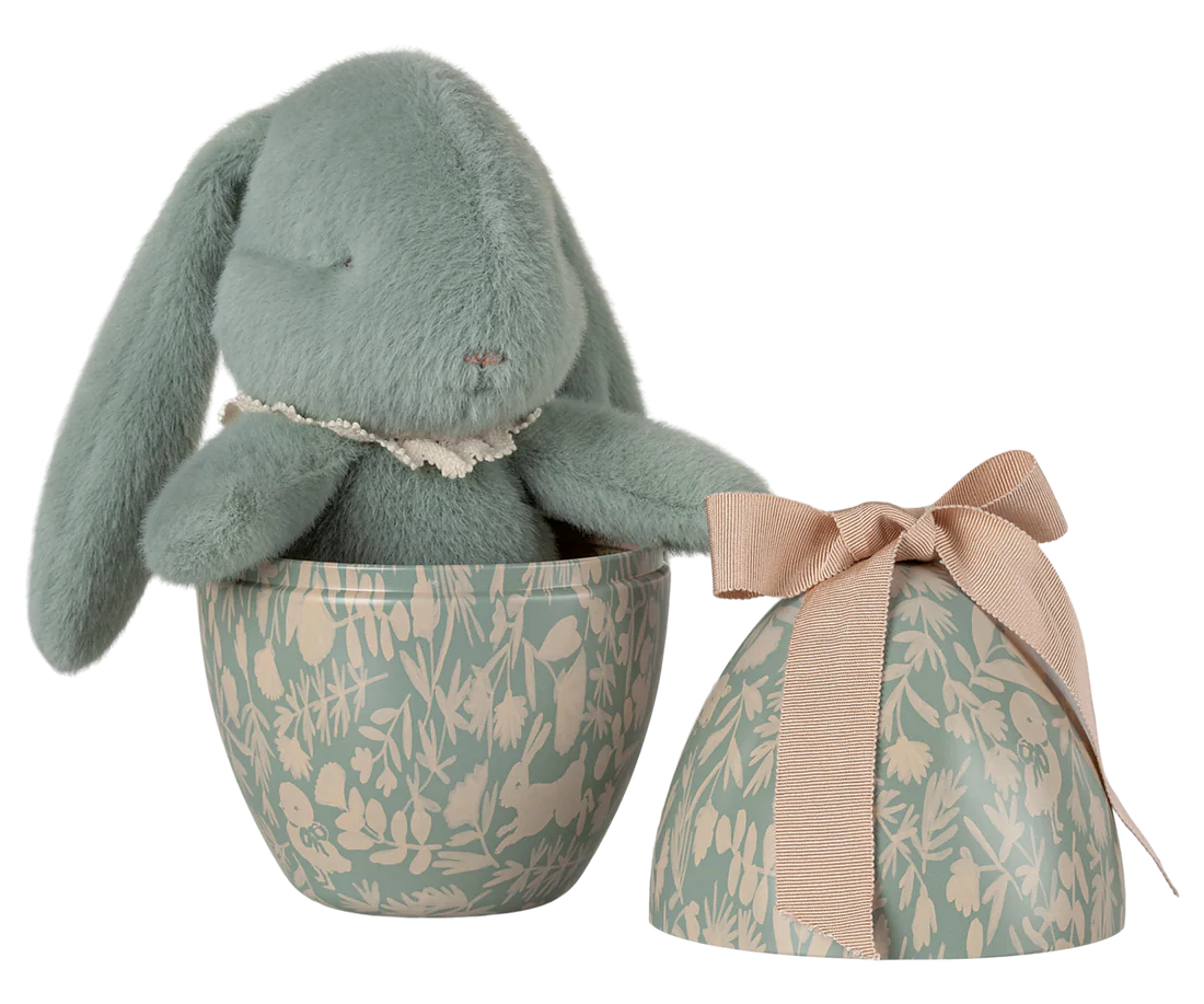 Easter Egg with Bunny - Mint