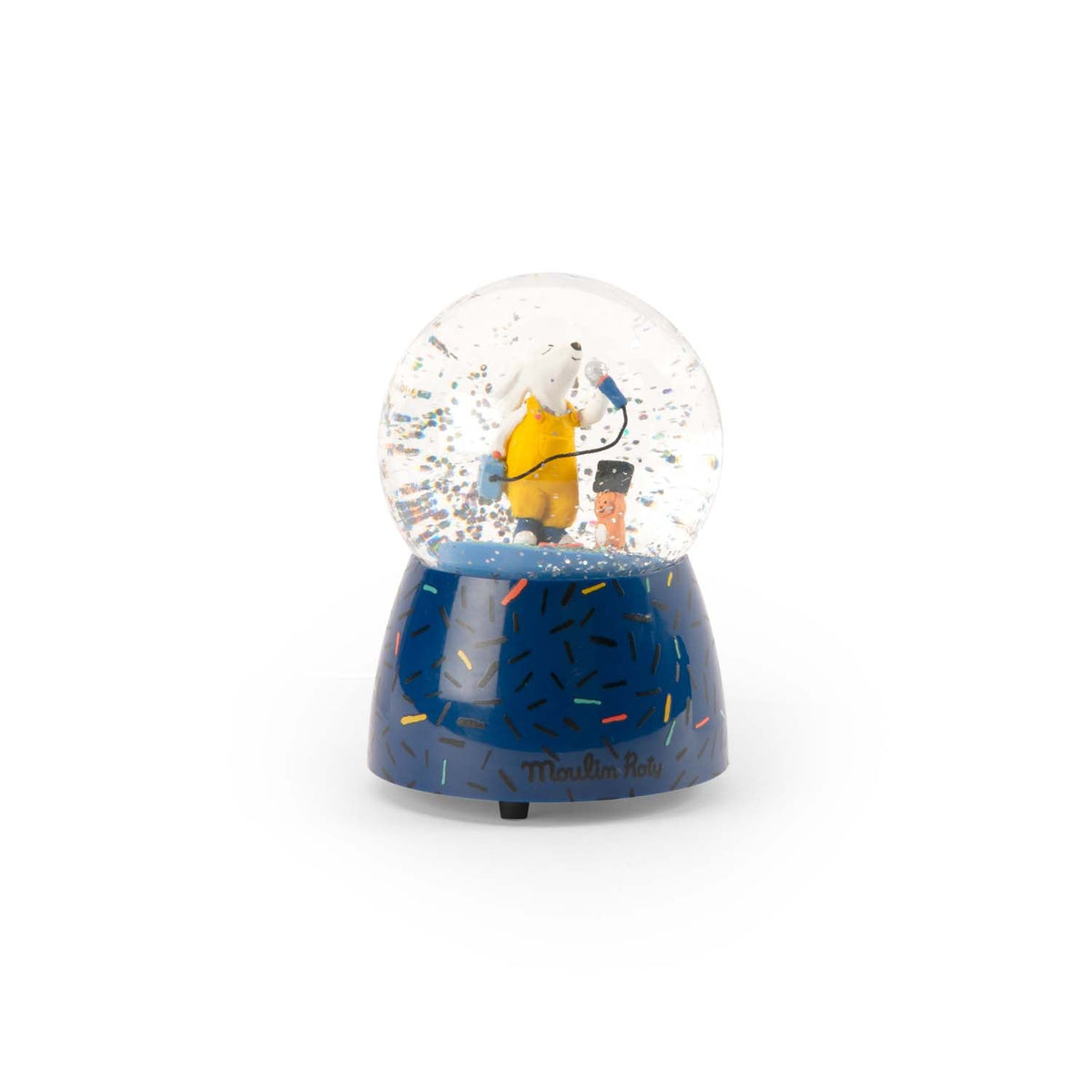 PUCE & PILOU - MUSICAL SNOW GLOBE