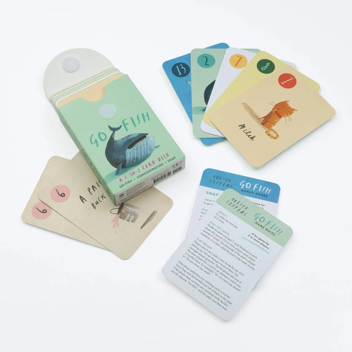 Go Fish : A 3 - In - 1 Card Deck